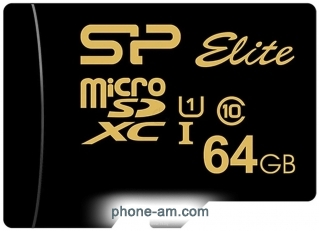 Silicon Power Elite Gold microSDXC SP064GBSTXBU1V1G 64GB