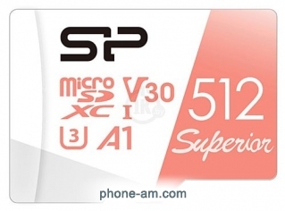 Silicon Power Superior A1 microSDXC SP512GBSTXDV3V20 512GB