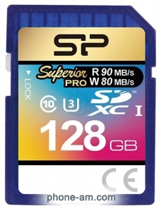 Silicon Power Superior Pro SDXC SP128GBSDXCU3V10 128GB