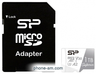 Silicon Power Superior microSDXC SP001TBSTXDA2V20SP 1TB ( )