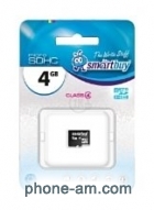 SmartBuy microSDHC Class 4 4GB