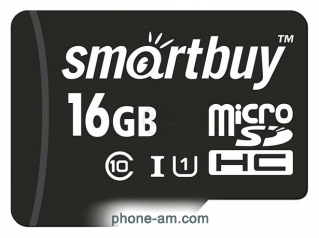 SmartBuy microSDHC SB16GBSDCL10-00LE 16GB