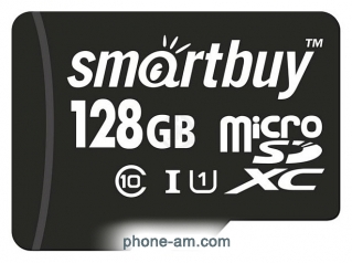 SmartBuy microSDXC Class 10 UHS-I U1 128GB + SD adapter