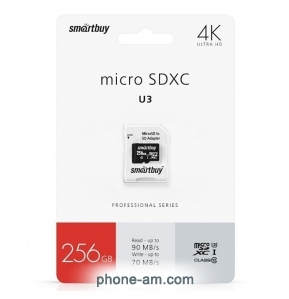 SmartBuy microSDXC SB256GBSDCL10U3-01 256GB