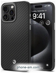 Spigen Enzo Aramid  iPhone 15 Pro Max ACS07044 ()