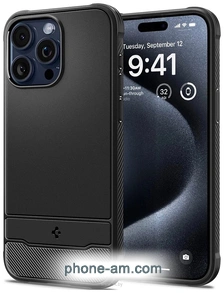 Spigen Rugged Armor (MagFit)  iPhone 15 Pro ACS06703 ()