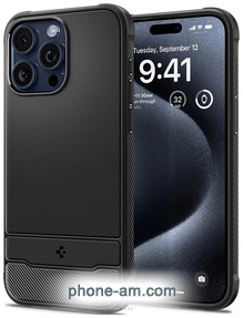 Spigen Rugged Armor (MagFit)  iPhone 15 Pro Max ACS06561 ()