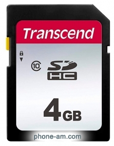 Transcend SDHC 300S 4GB