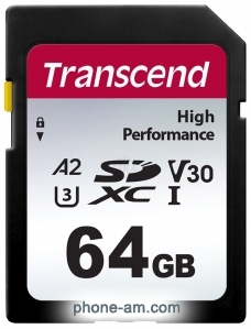 Transcend SDXC 330S TS64GSDC330S 64GB