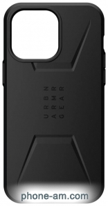 Uag  iPhone 14 Pro Max Civilian for MagSafe Black 114039114040