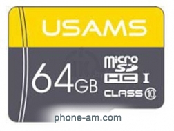 Usams US-ZB095 TF High Speed Card 64GB