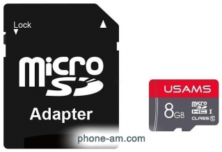 Usams US-ZB116 High Speed TF Card 8GB ( )