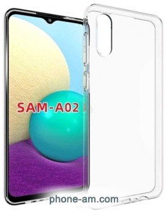 Volare Rosso Clear  Samsung Galaxy A02/M02 ()