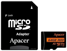 Apacer microSDXC AP64GMCSX10U8-R 64GB ( )