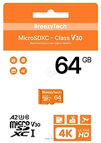 BreezyTech Ultra microSDXC Class 10/A2/V30 64GB ( )