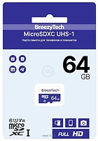 BreezyTech microSDXC Class 10 64GB ( )