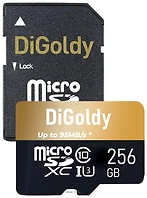 DiGoldy Extreme Pro microSDXC 256GB DG256GCSDXC10UHS-1-ElU3 ( )