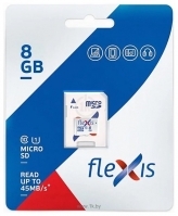 Flexis microSDHC 8GB Class 10 U1 FMSD008GU1A ( )