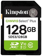 Kingston Canvas Select Plus SDXC 128GB SDS3/128GB