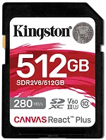 Kingston Canvas React Plus V60 SDXC 512GB
