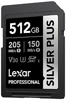 Lexar Professional SILVER PLUS SDXC LSDSIPL512G-BNNNG 512GB