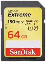 SanDisk Extreme SDXC SDSDXV6-064G-GNCIN 64GB