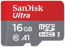 SanDisk Ultra microSDHC SDSQUAR-016G-GN6MN 16GB