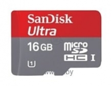 Sandisk Ultra microSDHC Class 10 UHS Class 1 30MB/s 16GB + SD adapter