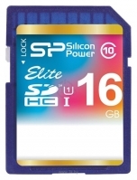 Silicon Power ELITE SDHC UHS Class 1 Class 10 16GB