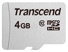 Transcend microSDHC 300S 4GB