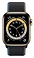 Apple Watch Series 6 GPS + Cellular 40mm Stainless Steel Case with Sport Loop