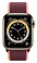 Apple Watch Series 6 GPS + Cellular 40mm Stainless Steel Case with Sport Loop