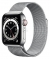 Apple Watch Series 6 GPS + Cellular 40mm Stainless Steel Case with Milanese Loop