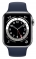 Apple Watch Series 6 GPS + Cellular 44mm Stainless Steel Case with Sport Band