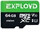 Exployd Vision microSDXC 64GB EX64GCSDXC10-U3-V30 ( )