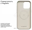 Magssory Eco Leather Case Ivory  iPhone 16 Pro Max CLT029i