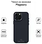 Magssory Eco Leather Case Blue  iPhone 16 Pro Max CLT029b