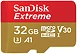 Sandisk Extreme microSDHC Class 10 UHS Class 3 100MB/s 32GB