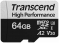 Transcend microSDXC 330S 64GB + SD adapter