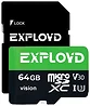 Exployd Vision microSDXC 64GB EX64GCSDXC10-U3-V30 ( )