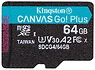 Kingston Canvas Go! microSDXC 64GB SDCG4/64GB