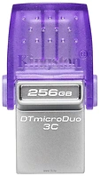Kingston DataTraveler MicroDuo 3C USB 3.2 Gen 1 256GB
